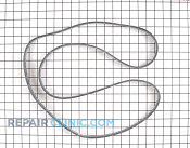 Tub Seal - Part # 454831 Mfg Part # 22002077