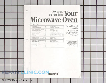 Owner's Manual R0713026        Main Product View