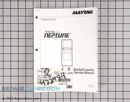 Manual, service-no refund 16009127 Main Product View