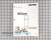 Manual, service-no refund - Part # 422484 Mfg Part # 16009127