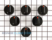 Control Knob Kit - Part # 2741 Mfg Part # 12500101