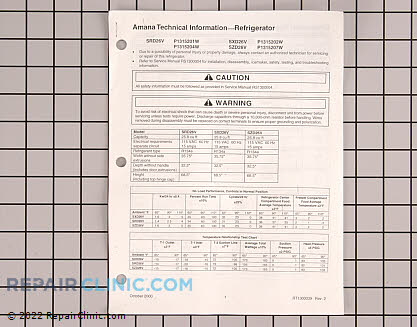 Tech Sheet RT1300039 Main Product View