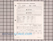 Tech Sheet - Part # 768575 Mfg Part # RT1300039