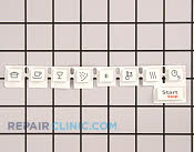 Button - Part # 764321 Mfg Part # 8072512-0
