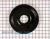 6 Inch Burner Drip Bowl - Part # 530310 Mfg Part # 3424F002-90
