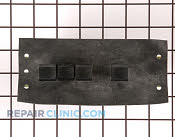 Push Button Switch - Part # 1877489 Mfg Part # W10330137