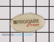Label-nameplate,almond ,crown - Part # 439051 Mfg Part # 215008617
