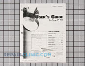 Manual, use & care - Part # 1008672 Mfg Part # 74005909