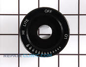 Knob Dial - Part # 1547 Mfg Part # 7740P058-60