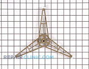 Glass Tray Support - Part # 1038655 Mfg Part # WB06X10545
