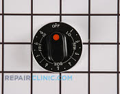Knob, infinite switch - Part # 1234110 Mfg Part # Y0052310