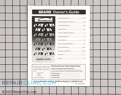 Owner's Manual 131786800 Main Product View