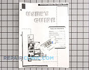 Manual, use & care - Part # 455478 Mfg Part # 22002806