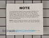 Detergent Dispenser Cover 4387043         Alternate Product View
