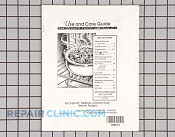 Use and care guide - Part # 768510 Mfg Part # LIT9751685