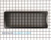 Grill air black - Part # 1086830 Mfg Part # WB32X10043