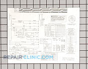 Wiring diagram - Part # 936478 Mfg Part # 131825700