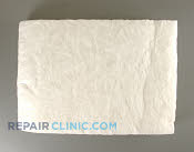 Overlay, clock (wht) - Part # 703030 Mfg Part # 74002875