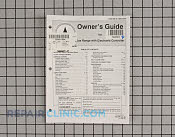 Owner's Manual - Part # 703181 Mfg Part # 74003059