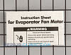 Evaporator Fan Motor 8201589 Alternate Product View