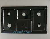 Metal Cooktop - Part # 755432 Mfg Part # 36113BP