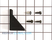 Bottom Hinge - Part # 1012427 Mfg Part # 11695-S-BLK