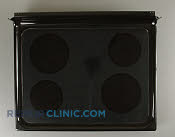 Glass Cooktop - Part # 824298 Mfg Part # WB57K10058