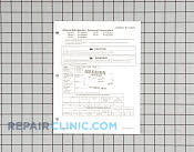 Repair Manual - Part # 220023 Mfg Part # RT1100019