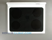 Glass Main Top - Part # 265228 Mfg Part # WB62X10006