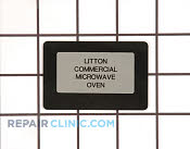 Handle inlay - Part # 743674 Mfg Part # 94338P01