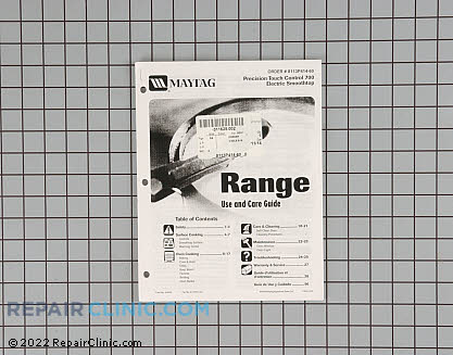 Owner's Manual 8113P414-60     Main Product View