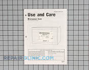 Manual, use & care - Part # 352390 Mfg Part # 06010311