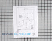 Wiring diagram - Part # 937849 Mfg Part # 316255203