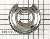 6 Inch Burner Drip Bowl - Part # 3 Mfg Part # WB32X10012