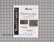 Owners manual - Part # 126799 Mfg Part # C8935602
