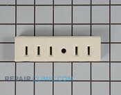 Ceramic Receptacle Block - Part # 245922 Mfg Part # WB17X5097