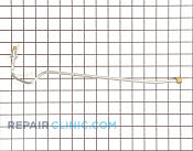 Gas Tube or Connector - Part # 255884 Mfg Part # WB28K10012