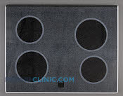 Glass Cooktop - Part # 264154 Mfg Part # WB57K5335