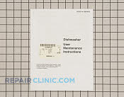 Manuals, Care Guides & Literature - Part # 386180 Mfg Part # 10885805