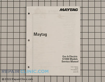 Repair Manual 16000416 Main Product View
