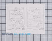 Wiring diagram - Part # 493921 Mfg Part # 316002169