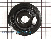 Bowl, burner (6" black) - Part # 587126 Mfg Part # 4389589