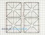 Burner Grate - Part # 624590 Mfg Part # 5303272852