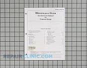 Manual, use & care - Part # 654063 Mfg Part # 57001156