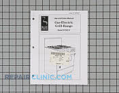 Manual, use & care - Part # 695241 Mfg Part # 71001917