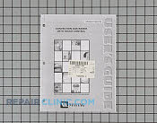 Manual, use & care - Part # 702933 Mfg Part # 74002756