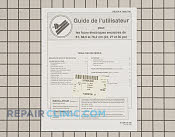 Owner's Manual - Part # 702888 Mfg Part # 74002706