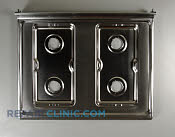 Metal Cooktop - Part # 703576 Mfg Part # 74003496