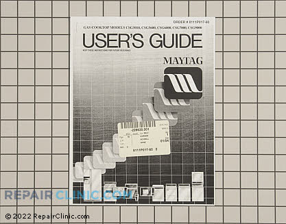 Manual, use & care 8111P017-60 Main Product View