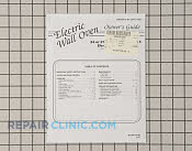 Manuals, Care Guides & Literature - Part # 724439 Mfg Part # 8112P119-60